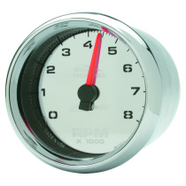 Varvräknare 2-5/8'' 8000 RPM 2 & 4 Cylindrar Krom PRO-CYCLE
